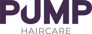 pump haircare logo